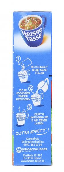 Erasco Heisse Tasse Chinesische Gemüse-Suppe