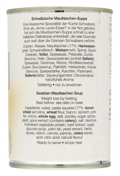 Jürgen Langbein Schwäbische Maultaschen-Suppe