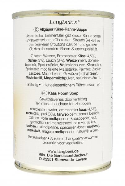 Jürgen Langbein Allgäuer Käse-Rahm-Suppe