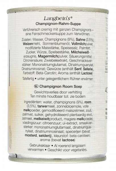Jürgen Langbein Champignon-Rahm-Suppe
