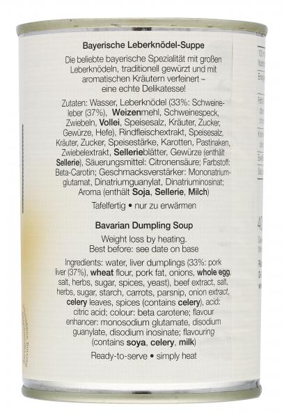 Jürgen Langbein Bayerische Leberknödel-Suppe