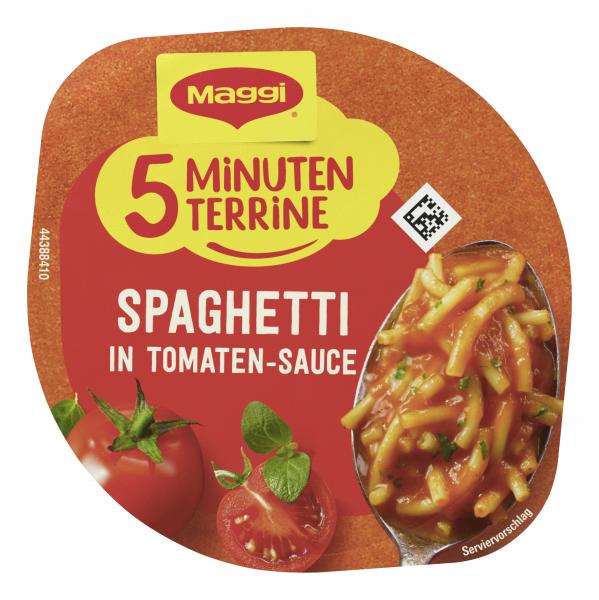 Maggi 5 Minuten Terrine Spaghetti in Tomatensauce
