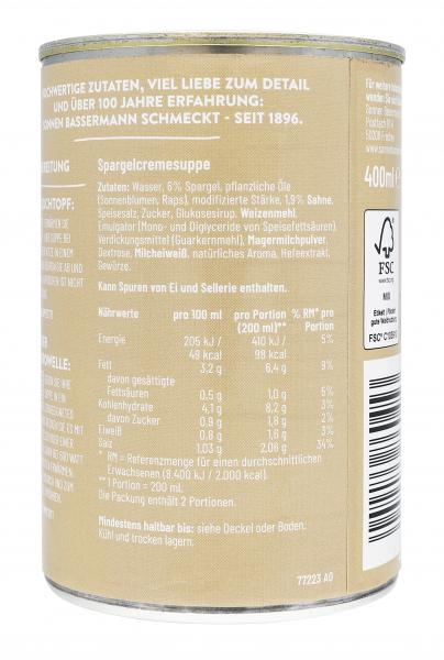 Sonnen Bassermann Spargel Cremesuppe