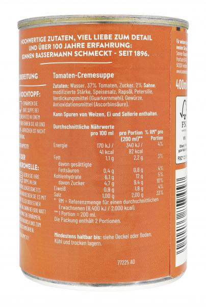 Sonnen Bassermann Tomaten Cremesuppe