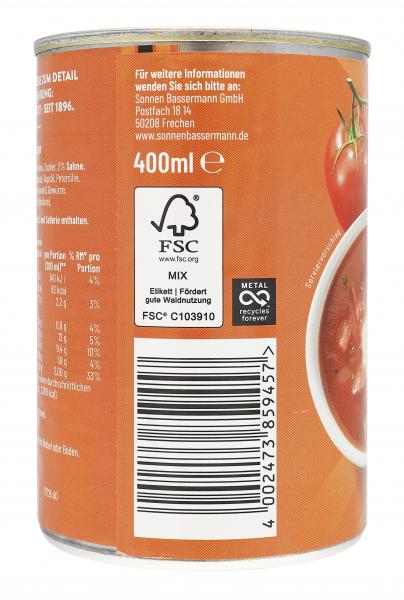 Sonnen Bassermann Tomaten Cremesuppe