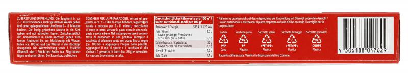 Jeden Tag Spaghetti-Gericht mit Tomaten-Sauce