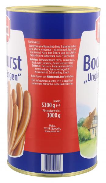 Meica Bockwurst Ungleiche Längen