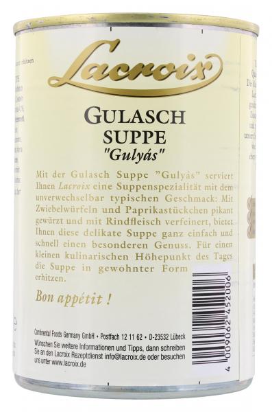 Lacroix Gulasch-Suppe Gulyás