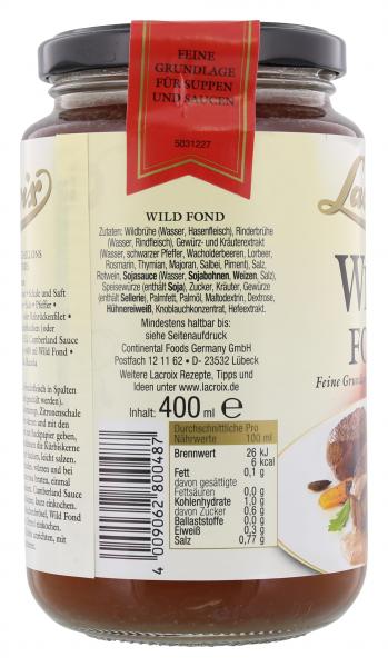 Lacroix Wild Fond