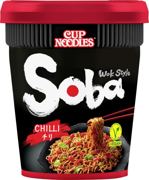 Nissin Cup Noodles Soba Chili