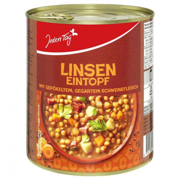 Jeden Tag Linseneintopf
