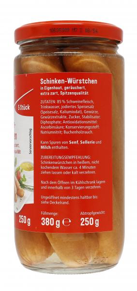 Jeden Tag Schinkenwürstchen