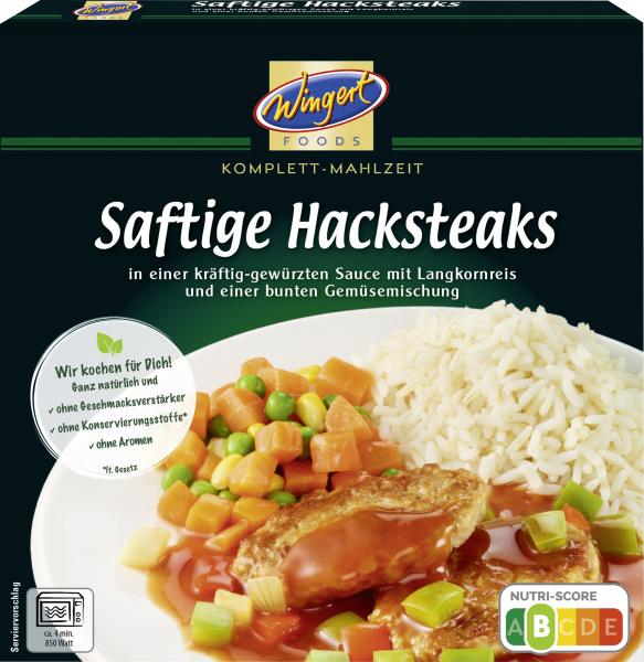Wingert Foods Saftige Hacksteaks