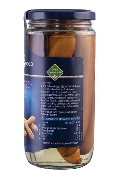 Küstengold Geflügelwiener im Saitling