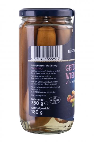 Küstengold Geflügelwiener im Saitling