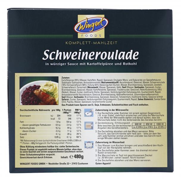 Wingert Foods Schweineroulade