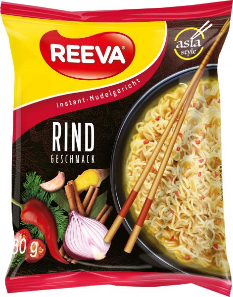 Reeva Instant Nudeln Rind-Geschmack