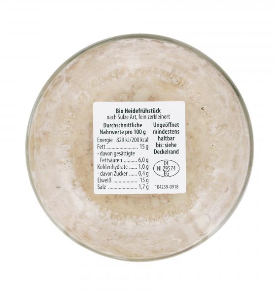 Müller's Bio Heidefrühstück nach Sülze Art