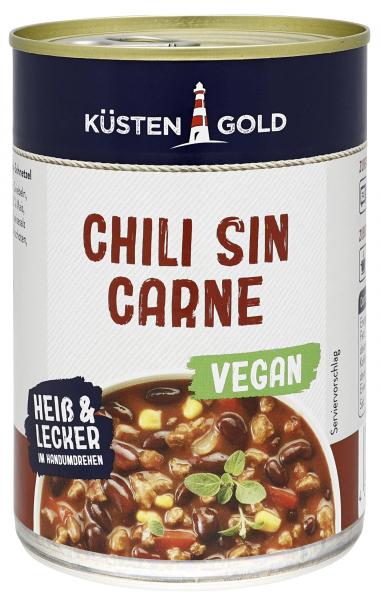 Küstengold Chili sin Carne