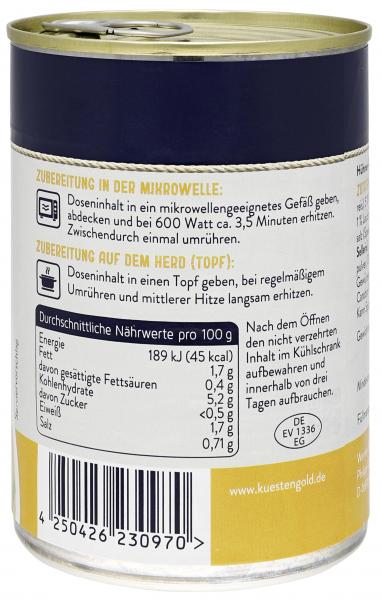 Küstengold Hühner Reistopf mit Gemüse