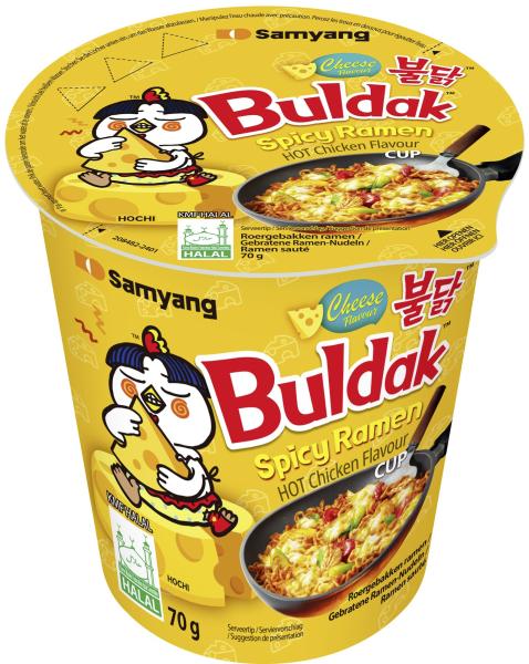 Samyang Buldak Spicy Ramen Hot Chicken Cheese Cup