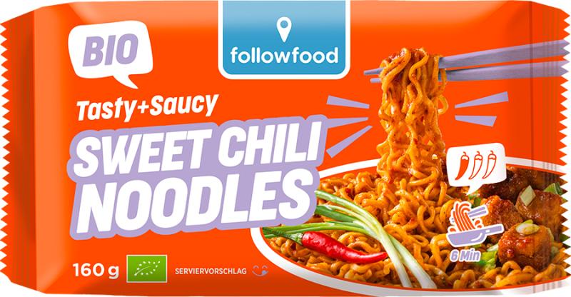 Followfood Bio Tasty + Saucy Sweet Chili Noodles