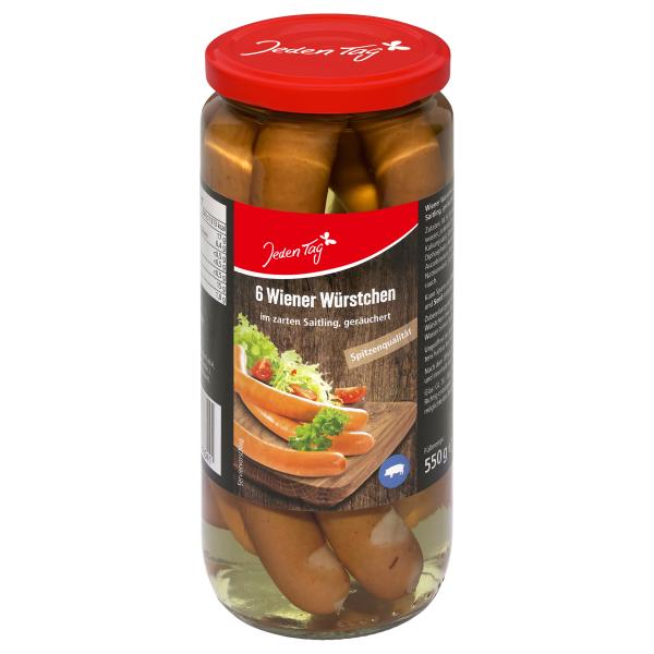 Jeden Tag Wiener Würstchen im Saitling