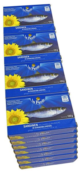 La Perla Sardinen mit Haut und Gräten in Öl