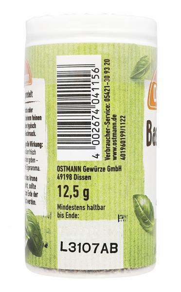 Ostmann Basilikum gerebelt
