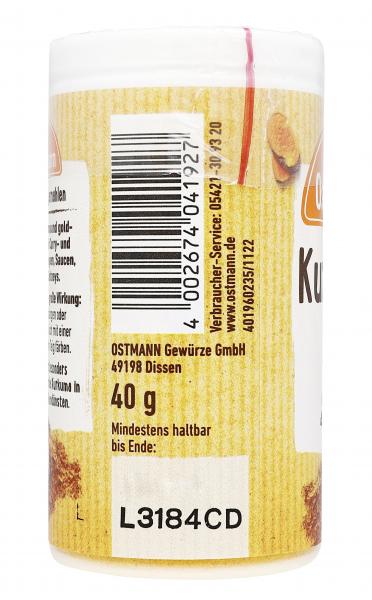 Ostmann Kurkuma gemahlen