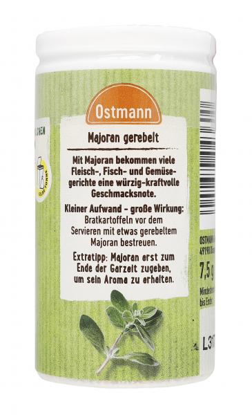 Ostmann Majoran gerebelt