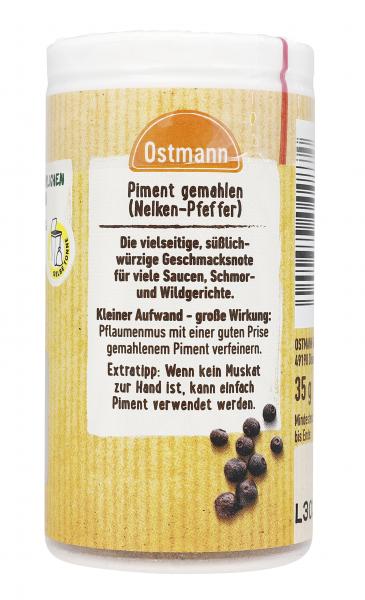Ostmann Piment Nelken-Pfeffer gemahlen