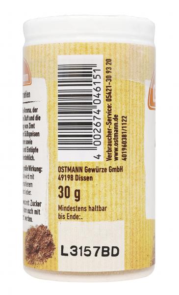 Ostmann Zimt gemahlen