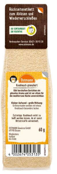 Ostmann Knoblauch granuliert