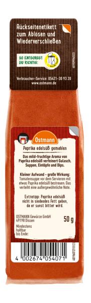 Ostmann Paprika edelsüß