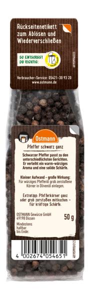 Ostmann Pfeffer schwarz ganz