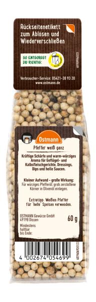 Ostmann Pfeffer weiß ganz