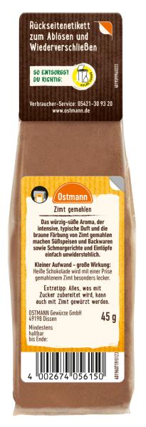 Ostmann Zimt gemahlen