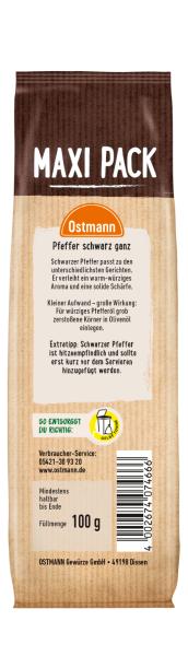 Ostmann Pfefferkörner schwarz ganz