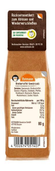 Ostmann Bratkartoffel Gewürzsalz
