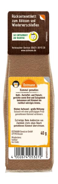 Ostmann Kümmel gemahlen