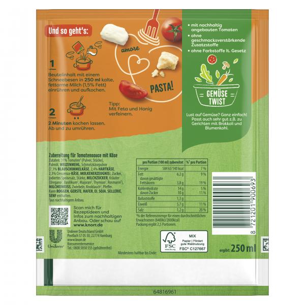 Knorr Spaghetteria Sauce Parmarosa