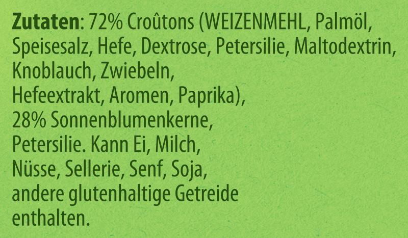 Knorr Salatkrönung Croutinos mit Sonnenblumenkernen