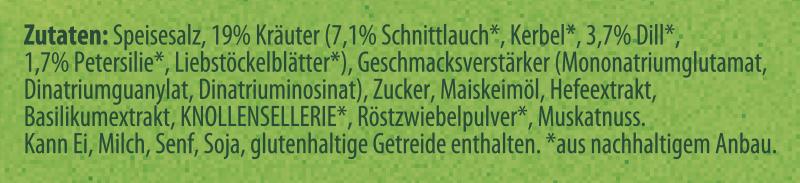 Knorr Kräuterlinge Gartenkräuter