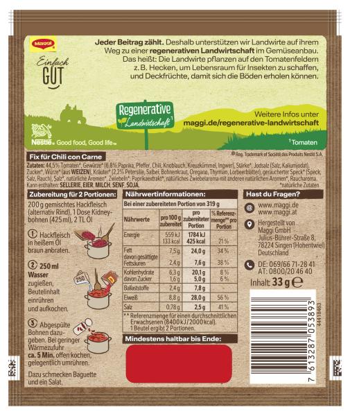 Maggi Fix Chili Con Carne