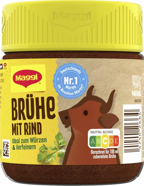 Maggi Brühe mit Rind