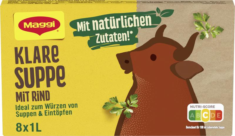 Maggi Klare Suppe Mit Rind