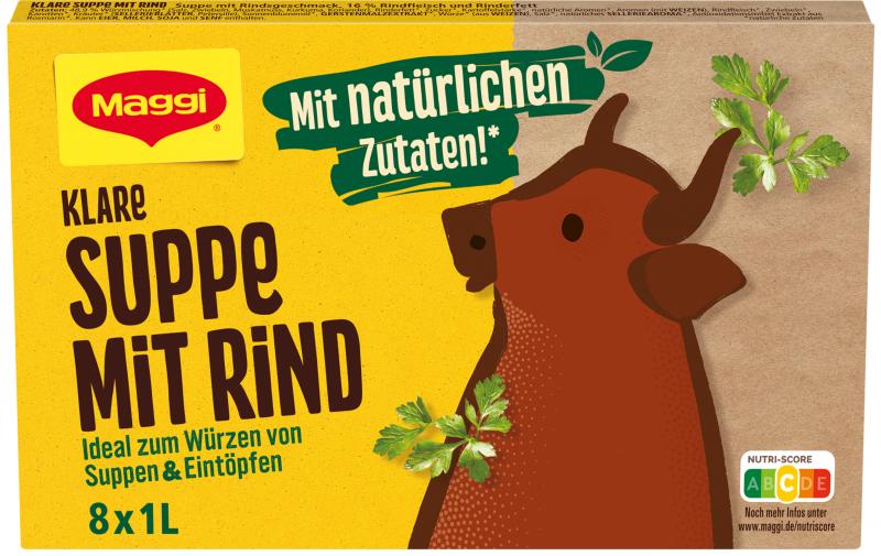 Maggi Klare Suppe mit Rind