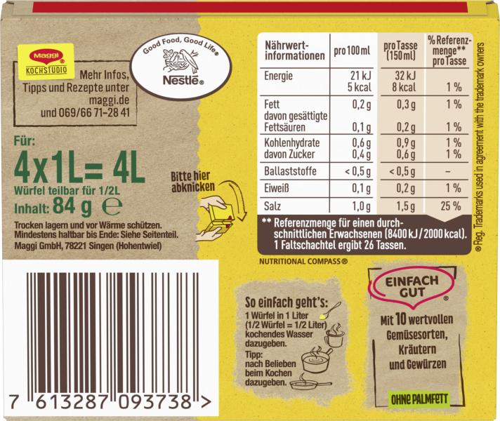 Maggi Gemüse Brühe