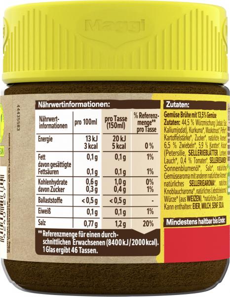 Maggi Gemüse Brühe